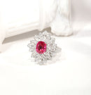 3.01CT Oval Spinel Ring