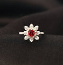 2CT Cushion Spinel Ring