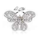 3CT Butterfly Cubic Zirconia Ring