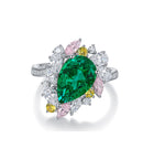2.86CT Pear Shape Ring