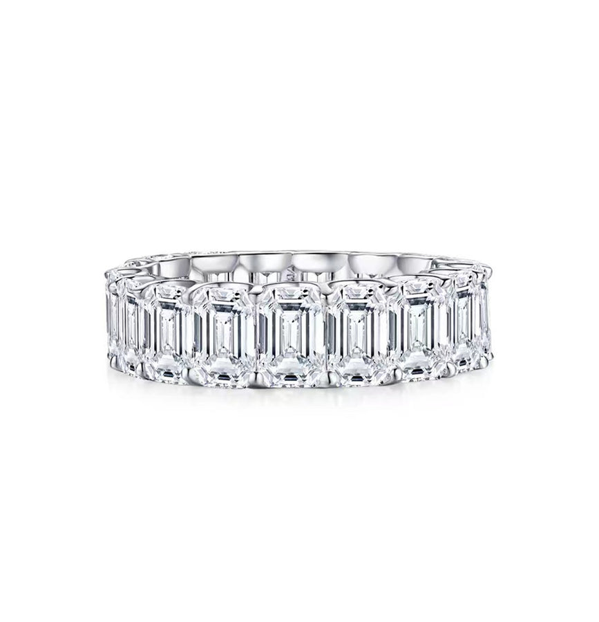 8.5CT Cubic Zirconia Eternity Ring