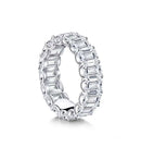 8.5CT Cubic Zirconia Eternity Ring