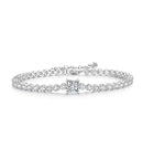 2.75CT Princess Cut Moissanite Bracelet