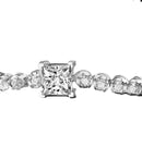2.75CT Princess Cut Moissanite Bracelet