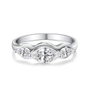 1CT Marquise Shape Moissanite Ring