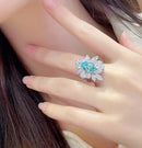 5CT Pear Shape Paraiba ring