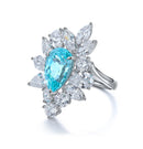 5CT Pear Shape Paraiba ring