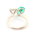 2CT Two Stone Ring