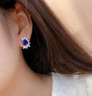 5CT Cushion Shape Stud Earrings